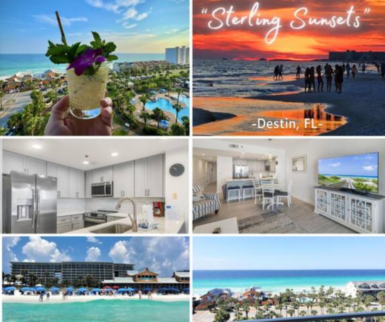 "Sterling Sunsets" - 2-Bedroom At Sterling Shores, Destin Buitenkant foto